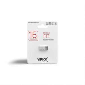 Memoria USB Verico Fit VR23, 16GB, 2.0, Plata