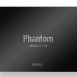 UNIDAD SSD 2.5" VERICO 480GB (1SSOP-SSBKL3-NN) PHANTOM, SATA3, 7MM, 3D NAND