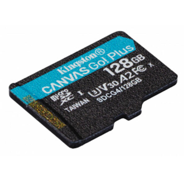 MEMORIA MICROSD SDXC KINGSTON 128GB (SDCG4/128GB) CANVAS GO PLUS GEN4,UHS-I,3U,V3,A2 CL10,C/ADAPTADOR - Image 3